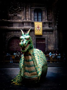 Dragón en Alcañiz