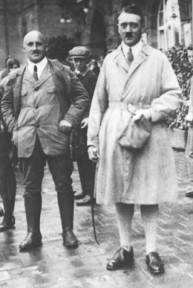 Julius Streicher y Adolf Hitler