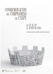 Conmemoracio¦ün compromiso Caspe 2014-trz.indd