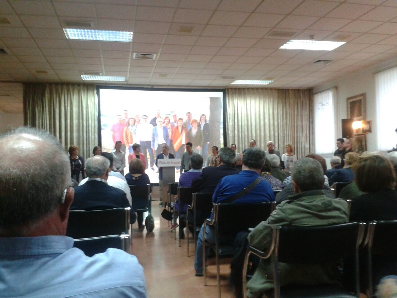 Presentación PSOE Caspe