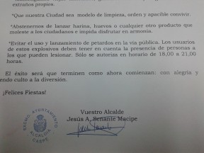 Petardos bando